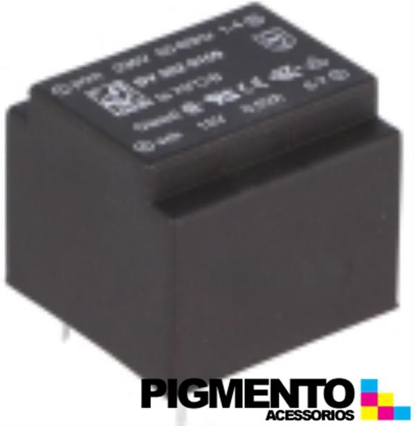 Transformador encapsulado para PCB 230VAC/12V 0.5VA