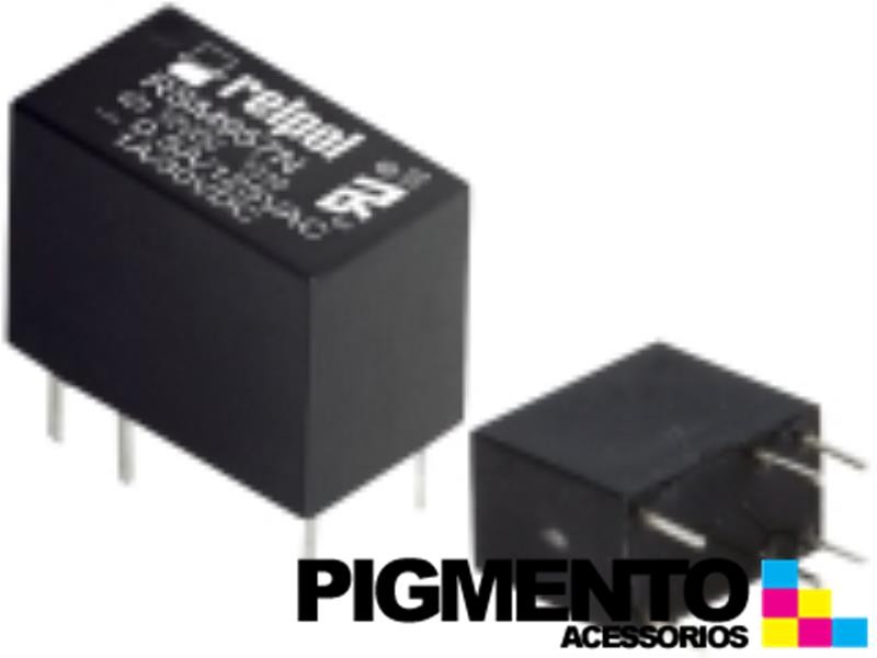 Relé 12VDC 1A SPDT (6 pinos) - Relpol RSM957N-0111-85-S012