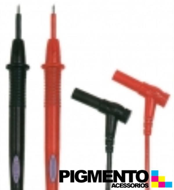 Pontas de prova para multímetro profissional Ø4mm 10A - Uni-T UT-L27