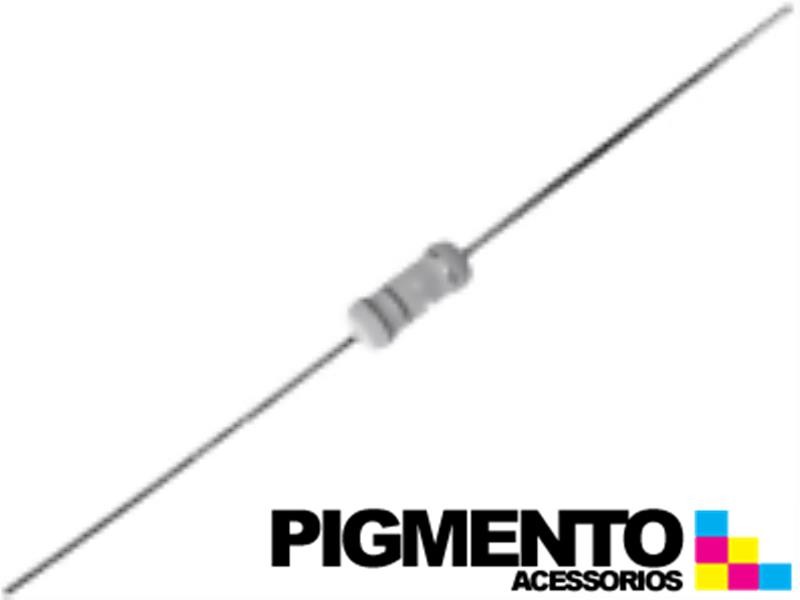Resistência de filme metálico 100kR 2W ±5% Ø5x12mm