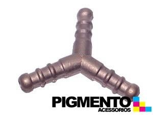 UNIAO EM ( Y ) P/ MANGUERA DE GAS BUTANO (10mm)