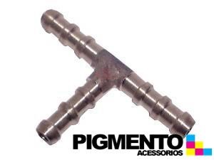 UNIAO EM ( T ) P/ MANGUERA DE GAS BUTANO (10mm)
