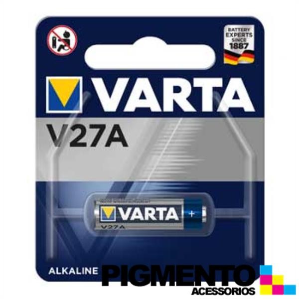Pilhas V27A / LR27 Alcalinas 12V 20 mAh Varta 1un