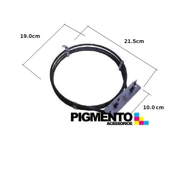 RESISTENCIA P/ HORNO CHAPA LARGA (3 VUELTAS 3000W 230V)