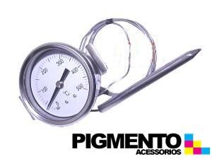 TERMOMETRO C/ CAPILAR 1,5 MT. P/ HORNO ( 0º A 500º)