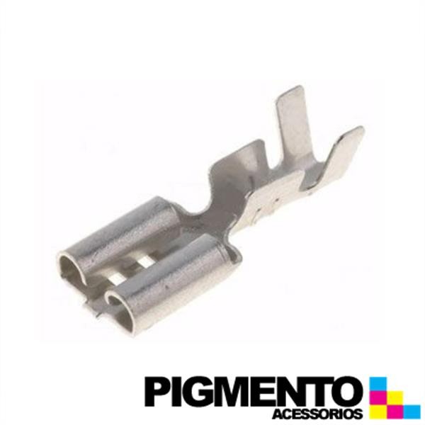 TERMINAL FEMEA INOX (SECÃÃO 1,5-2,5 / ENCAIXE 6,3X0,8)