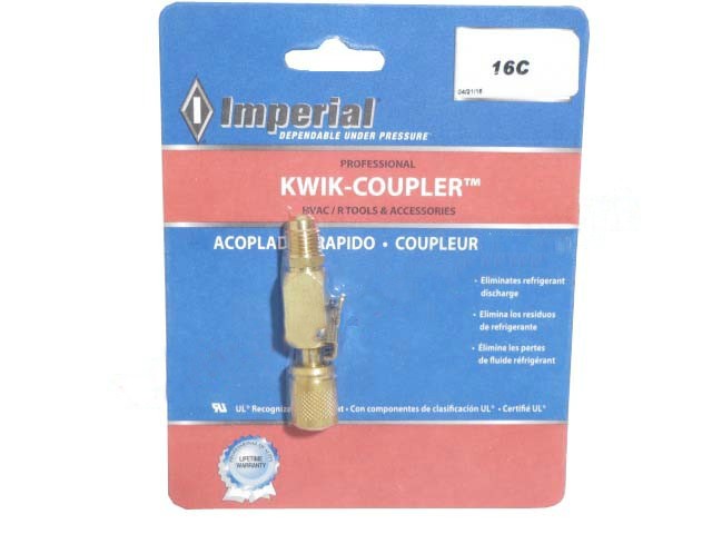 CONEXIÓN RAPIDA RECTA P/ MANG. FREON 5/16 SAE