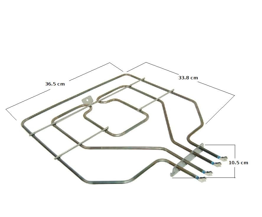 RESISTENCIA FORNO SIEMENS 2800W  1500-1300W  