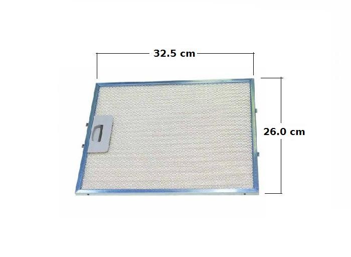 FILTRO METALICO CAMPANA TEKA 26X325