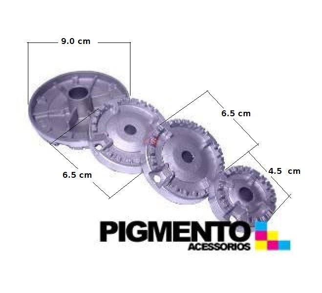 KIT 4 QUEMADORES ARISTON / INDESIT / SAMET