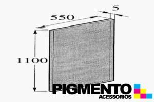 ACRILICO P/ FRIG (cm) (larg.550mm)