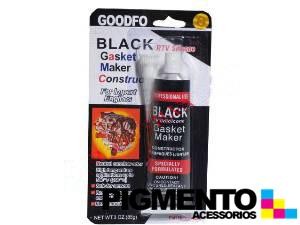 SILICONE ALTA TEMPERATURA 85 GR. NEGRO