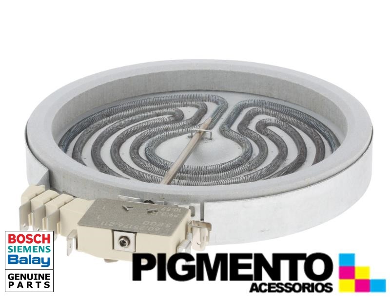 PLACA RESISTENCIA SIMPLES  Potência: 1200W,