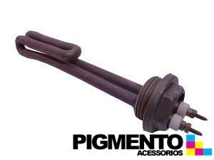 RESISTENCIA P/ CALDERA 1000W (ROSCA 1" SEM FURO )