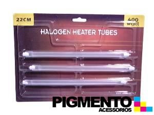 KIT 3 RESISTENCIAS DE HALÓGENO 400W - 22cm.