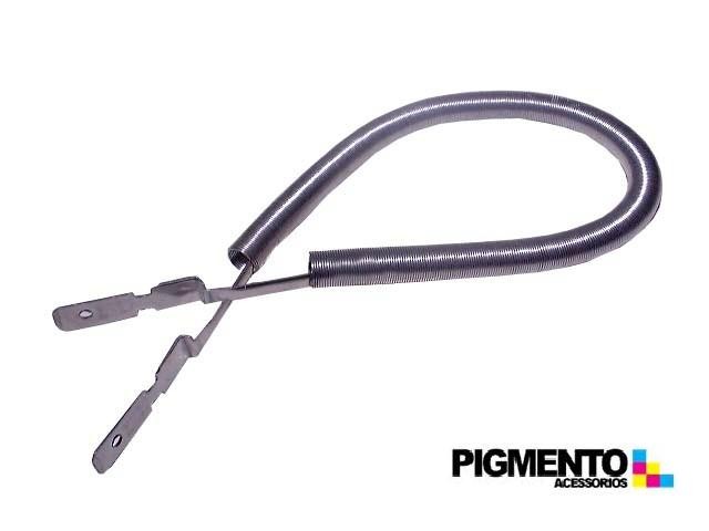 RESISTENCIA ESPIRAL C/ TERMINAIS 700 W.- 230 V. ( P/ SILICA )