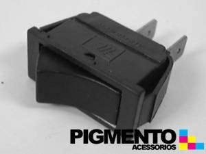 INTERRUPTOR SIMPLES NEGRO