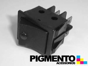 INTERRUPTOR PRESION NEGRO C/ SIN.V.22X30