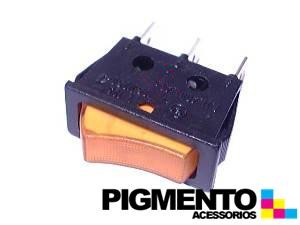 INTERRUPTOR LUMINOSO Amarillo 3C. 11X30mm