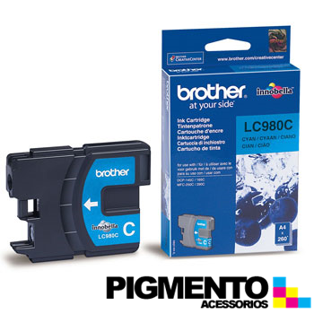 Tintero DCP145C (LC980C) Azul COMPATIVEL