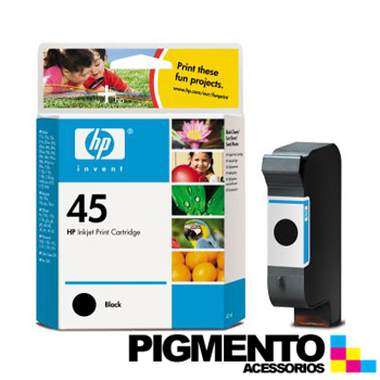 Tintero Num.45 DJ700/710C (51645A) Negro  COMPATÍVEL