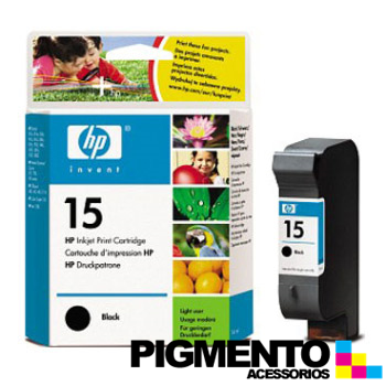 Tintero HP DeskJet 810C/816C (C6615D) Num.15 Negro COMPATÍVEL