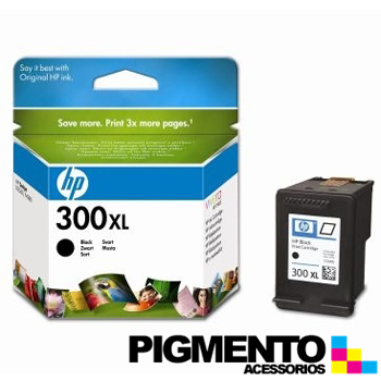 Tintero HP Num.300XL (CC641E) com Tinta Vivera Negro  COMPATÍVEL