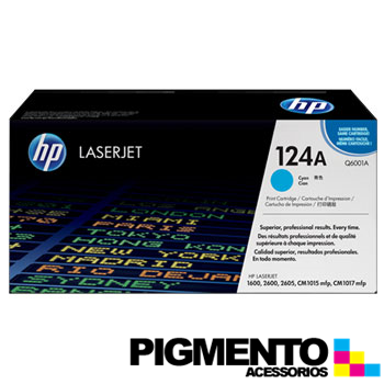 Toner HP Laserjet 124A (Q6001A) Azul COMPATIVEL