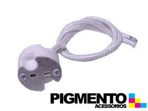 SOPORTE LÁMPARA HALOGENIO C/ FIO (GU 5.3- 12V.)