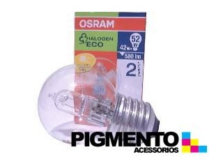 LÁMPARA HALOGENIO E27 42W.-220V. OSRAM ECO 64543