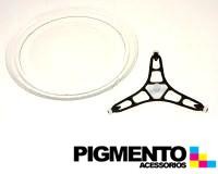 PLATO P/ MICROONDAS C/ SOPORTES (DIAM 245mm) REF: AR141432 / 141432 / C00141432
