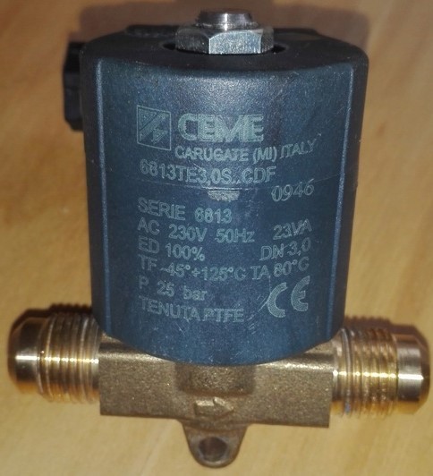 VALVULA SELENOIDE CEME 3/8 SAE 6813