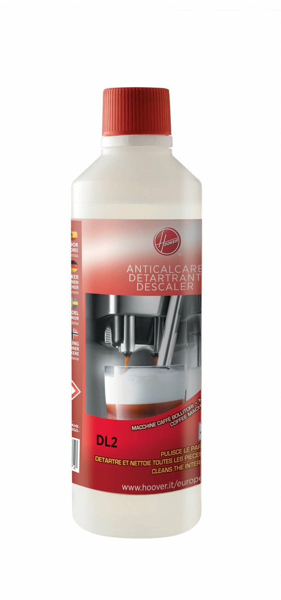 DESCALSIFICANTE P/ MAQ. CAFE 500ML.