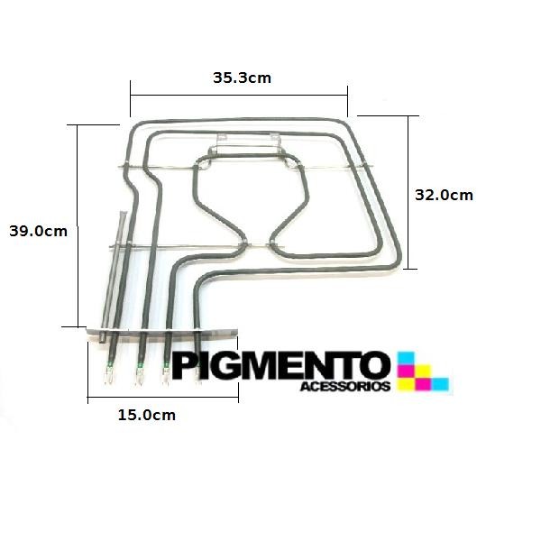 RESISTENCIA DUPLA BOSCH/SIEMENS (1000W + 1800W - 240V)