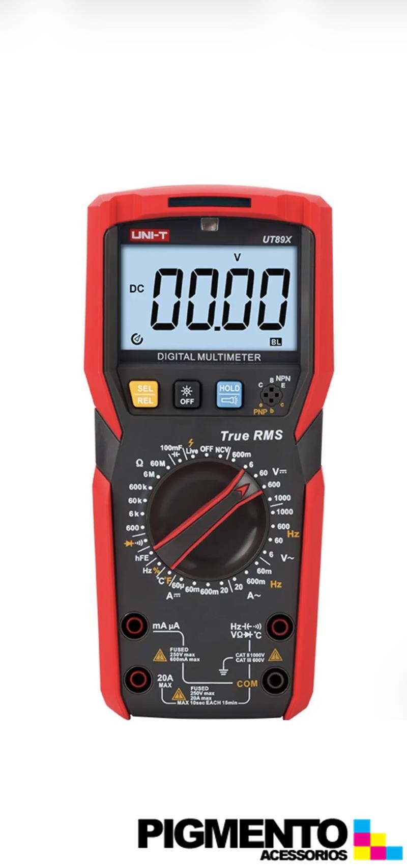 MULTIMETRO DIGITAL UT890