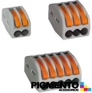 CONECTOR RAPIDO WAGO 222-413 (3 FIOS)