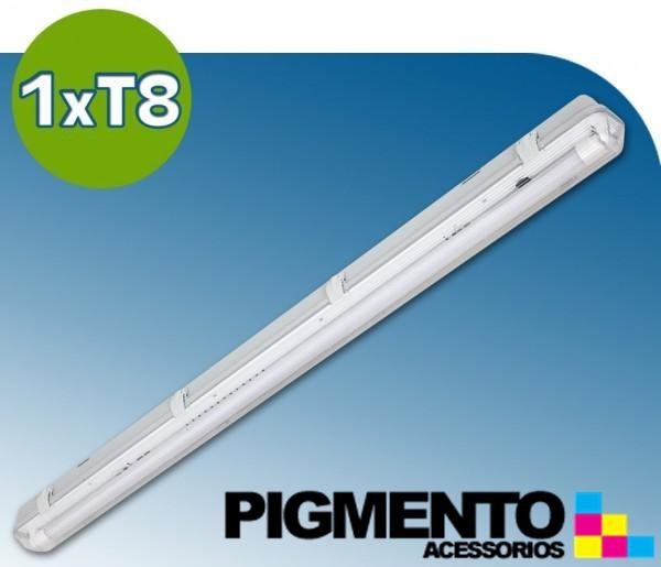 ARMADURA ESTANQUE P/ 1 LÁMPARA DE LED (120cm.)