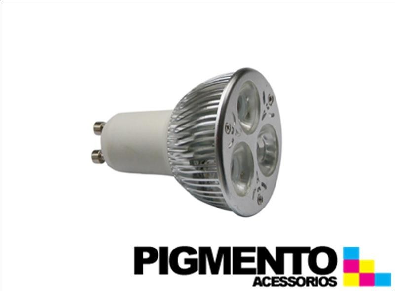 LÁMPARA DE LED 3W.(=20W.) 230V. GU10 (6400K / 195 Lm.)