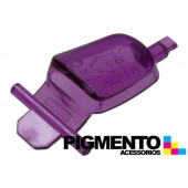 PULSADOR / HIERRO VAPOR, VIOLETA  Marca : CALOR