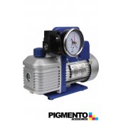 BOMBA DE VACUO 2 ETAPAS COM VACUOMETRO