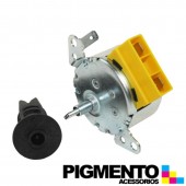 MOTOR+VEIO DE TRANSMISSÃO FREIDORA 6 W - AXE 21mm  Marca : SEB