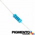 Resistência de filme metálico 100R 2W ±5% Ø5x12mm