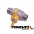 TORNEIRA P/ GAS 1/2 M /M 180º UNIVERSAL