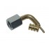 RACORD (90º) 1/4 SAE F. P/ TUBO CAPILAR TERMO-PLASTICO 2mm.