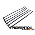 ABRAZADERA NYLON 4,6 X 300 (NEGRO)