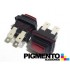 INTERRUPTOR LUMIN. ROJO C/ FOLE ( 13x20mm - 4T.)