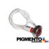 SINALIZADOR C/ FIO VERM. CROMADO 10mm
