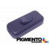 INTERRUPTOR DE PASSAGEM NEGRO (PERA) (CYLLUX 8301)